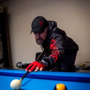 kaine cues signature hoodie for premium pool & billiards wear